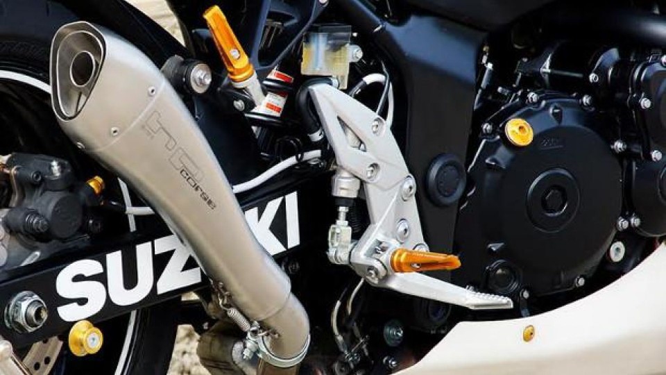 Moto - News: Scarico HP Corse Hydroform per Suzuki GSR 750