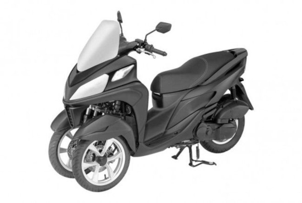 Moto - Scooter: Yamaha: nuovo design per il Tricity