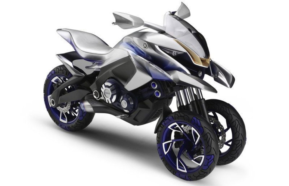 Moto - News: Yamaha 01GEN: in arrivo la moto a tre ruote