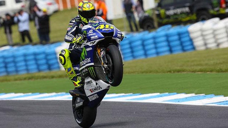 Moto - News: MotoGP 2014, Phillip Island, gara: la carica dei 250 di Valentino 