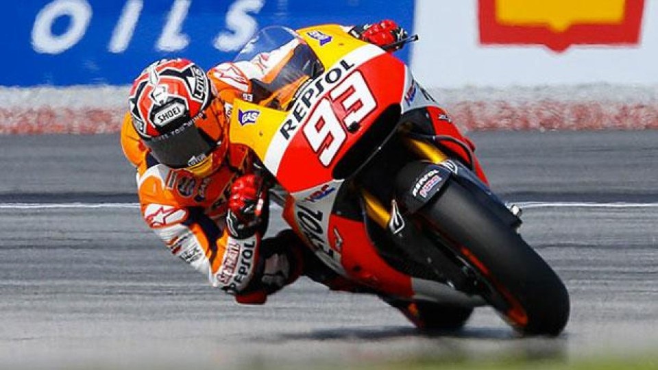 Moto - News: MotoGP 2014, Sepang: 13esima pole per Marquez