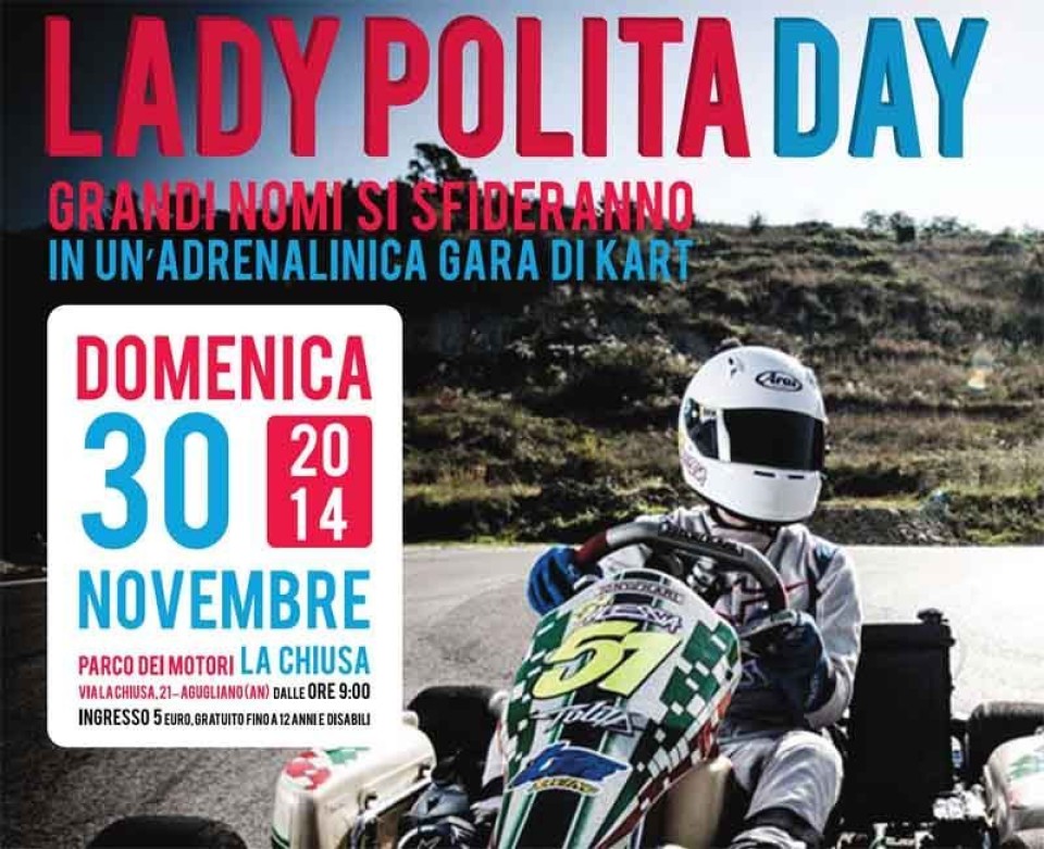 Moto - News: Lady Polita day in Kart a Agugliano