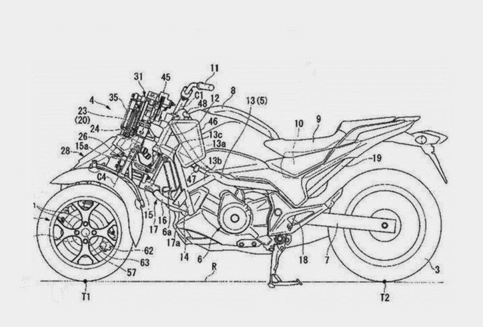 Moto - News: Rumors, Honda prepara un maxi tre ruote