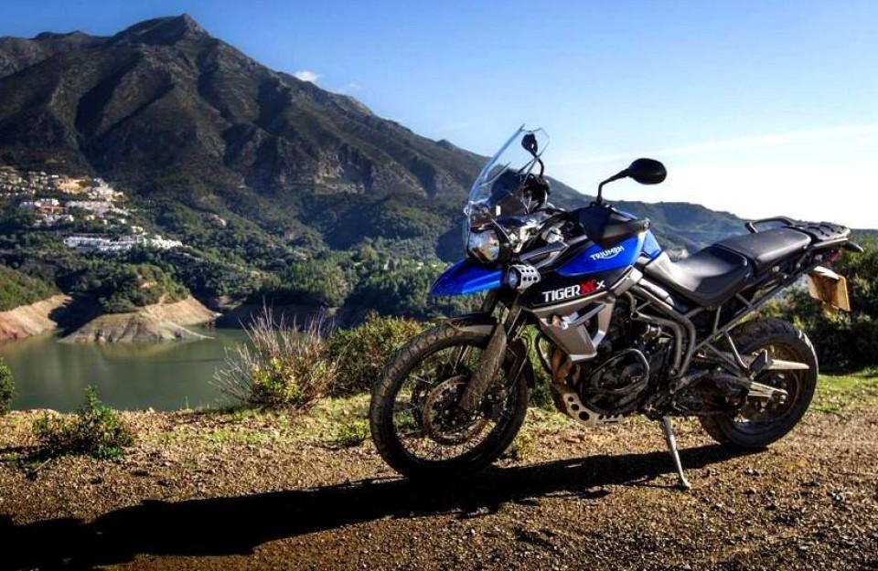 Moto - News: Con Triumph test ride su Tiger 800 e gamma 2015