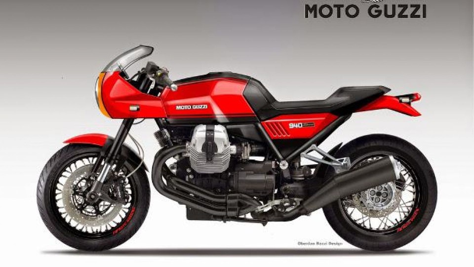 Moto - News: Moto Guzzi 940 Sport: la cafe racer nostalgica by Oberdan Bezzi