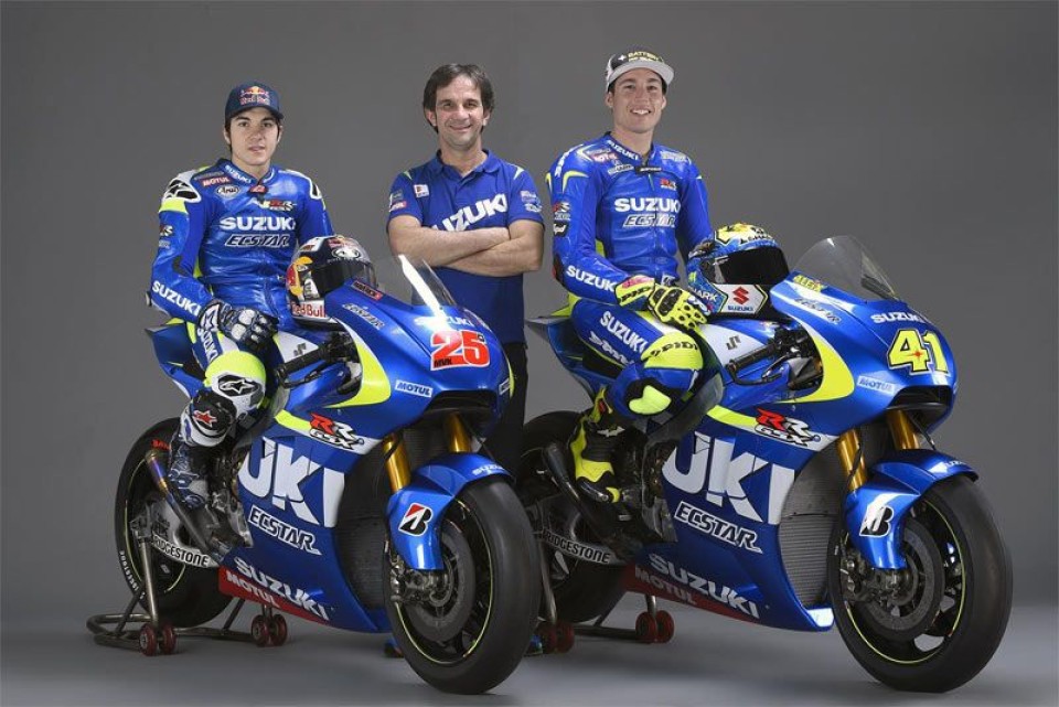 MotoGP: Suzuki presenta moto e sponsor 2015