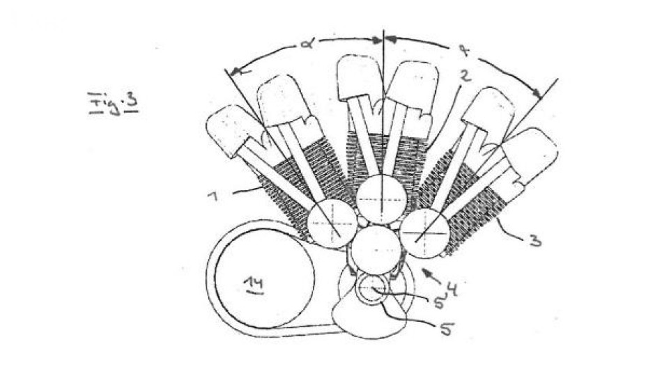 Moto - News: BMW registra i brevetti di un motore W3