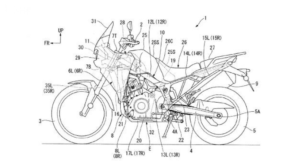 Moto - News: Honda Africa Twin: sarà così la versione di serie?