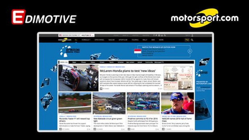 Moto - News: OmniMoto.it entra in Motorsport LLC, il 1° network globale di informazione automotive