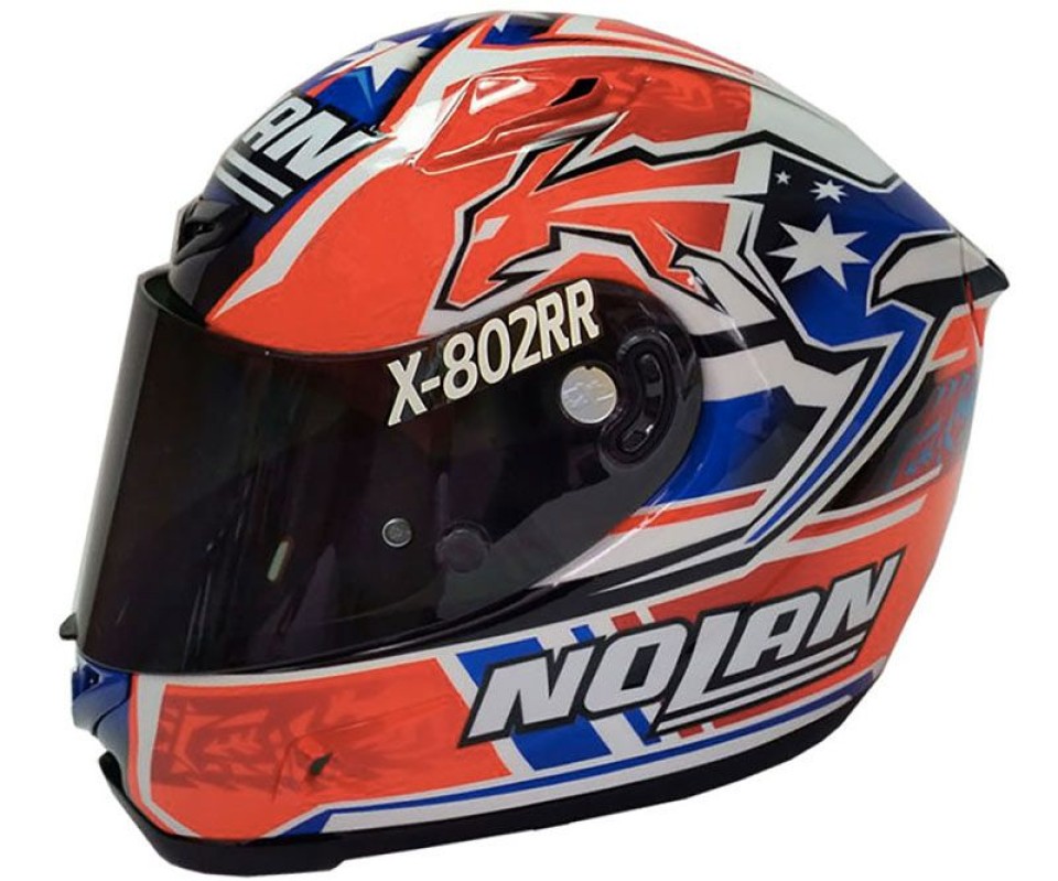 Moto - News: Il nuovo casco di Stoner per la 8 Ore