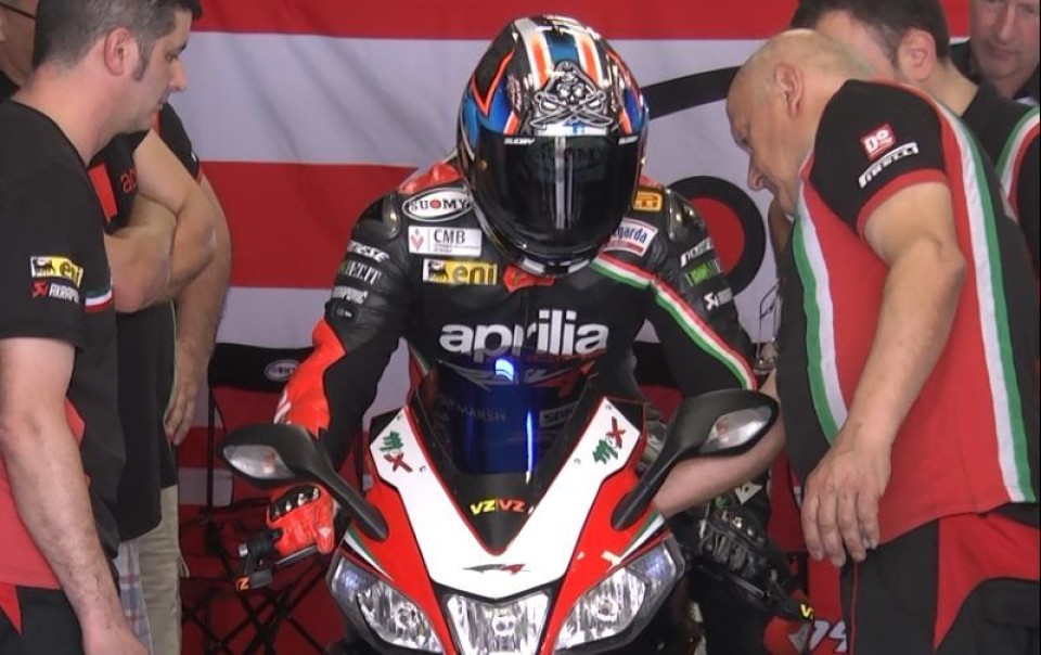 Biaggi in sella a Misano: non penso al podio