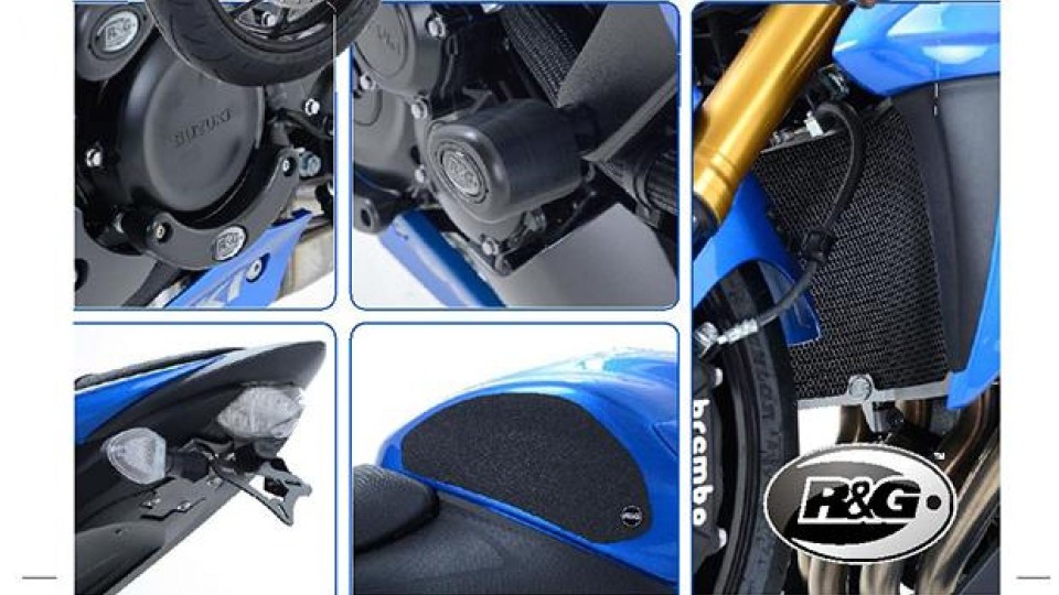 Moto - News: Kit di accessori R&G Racing per la Suzuki GSX-S1000