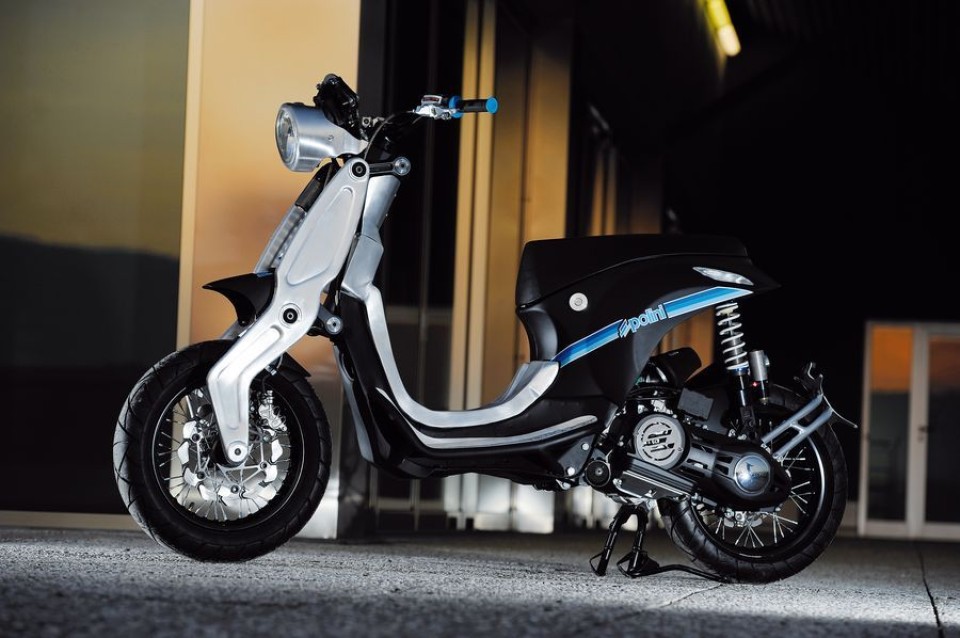 Moto - Scooter: Polini immagina la Vespa del futuro