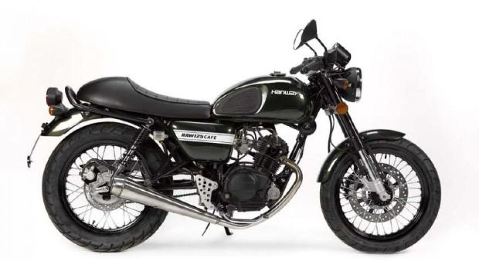 Moto - News: Hanway Raw 125 Cafe: vintage bella ed economica