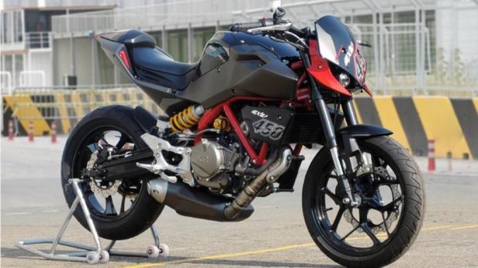 Moto - News: Hyosung GD 450N Exiv Concept