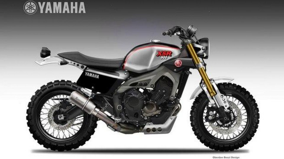 Moto - News: Yamaha XSR 900 "Dirtiest Sons" by Oberdan Bezzi