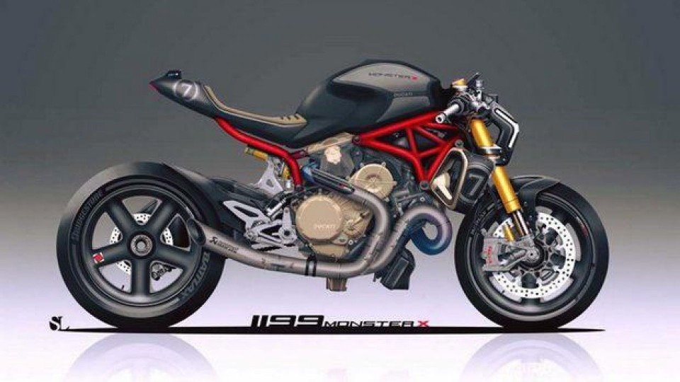 Moto - News: Ducati 1199 Monster X