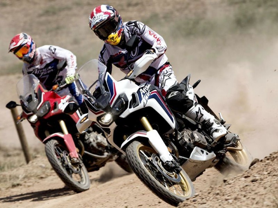 Moto - News: Honda, l'Africa Twin fa tappa a Verona