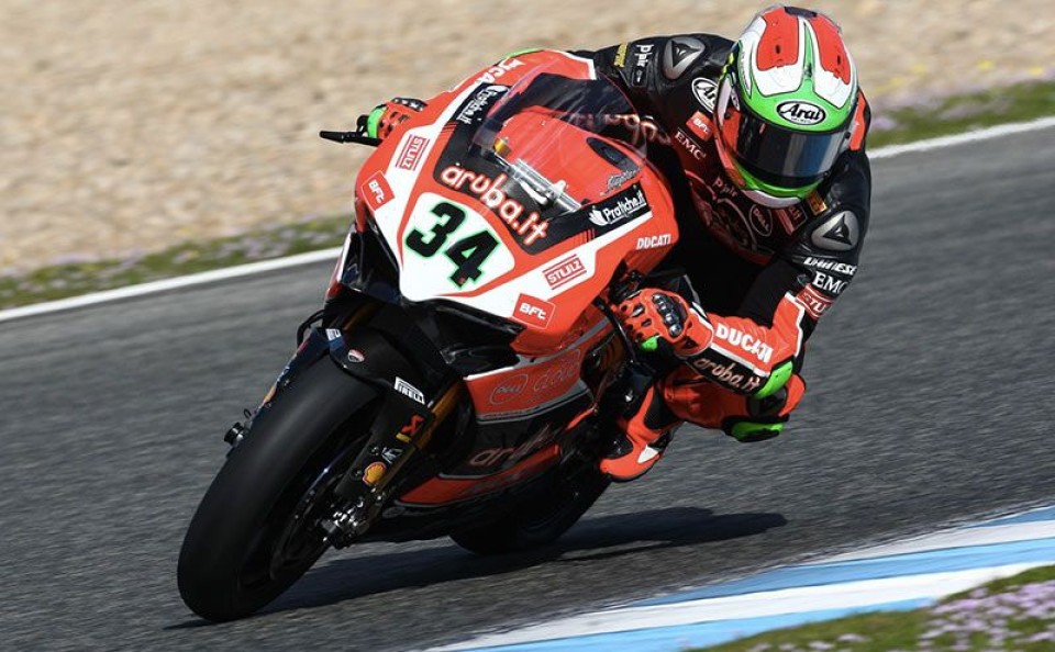 Test Jerez: Giugliano insegue Sykes