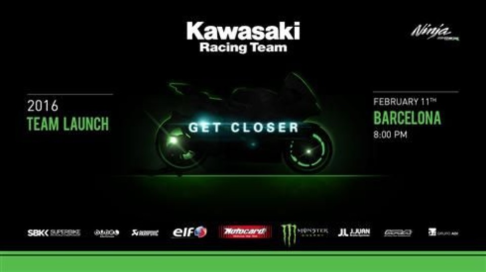 La presentazione Kawasaki in streaming