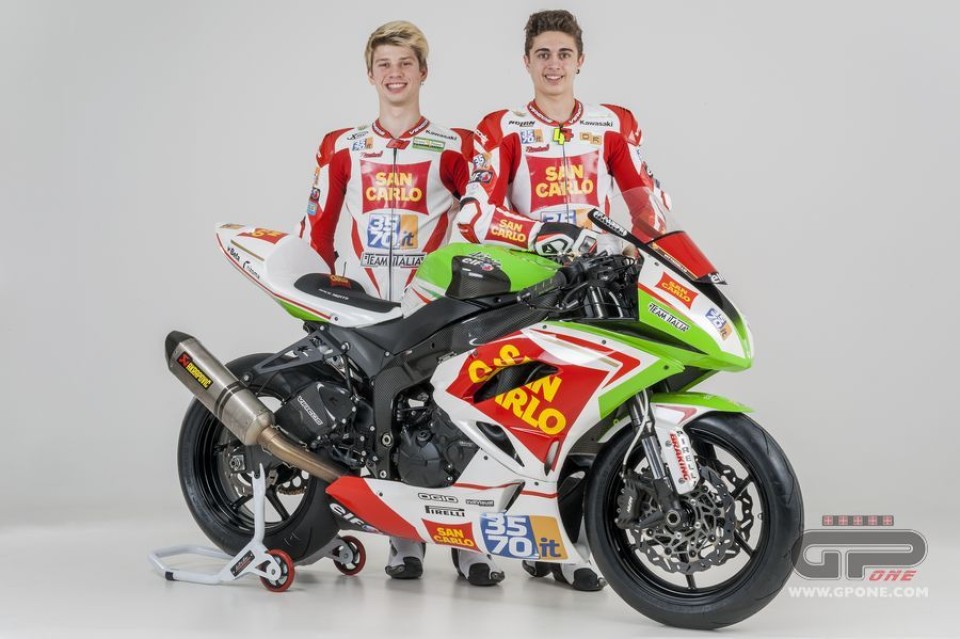 Bassani e Zaccone in SSP con il Team Italia