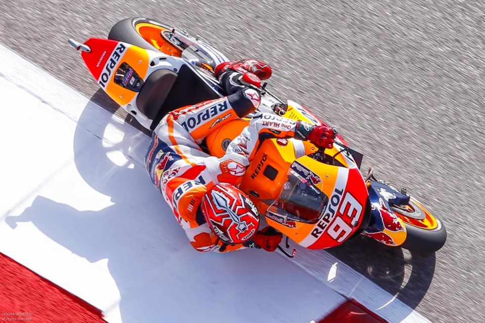 FP1: Marquez, prova di forza su Lorenzo