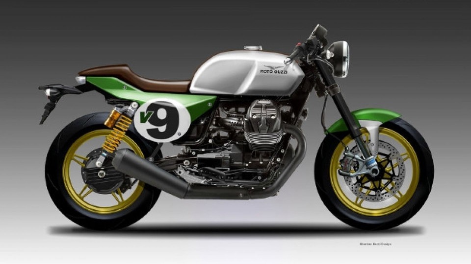 Moto - News: Moto Guzzi V9 Italian Racer, Trax e Over by Oberdan Bezzi