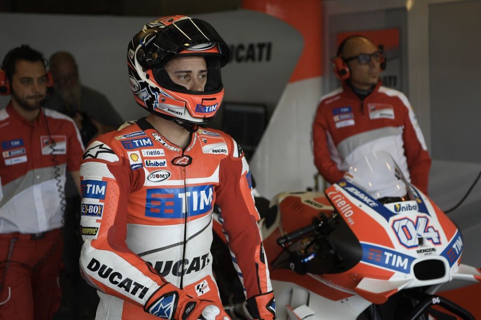 Dovizioso promotes the new Michelin tyre