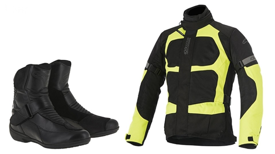 Moto - News: Alpinestars Santa Fe Air Drystar e Stella Valencia WaterProof