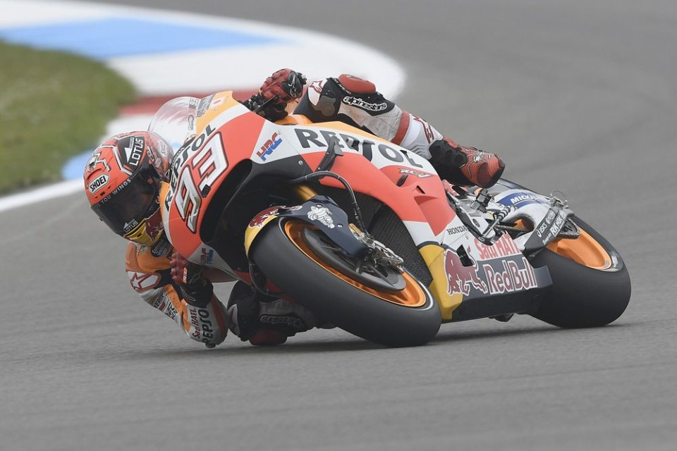 Marquez from 11th to 3rd: my fault, I wasn't riding at 100%