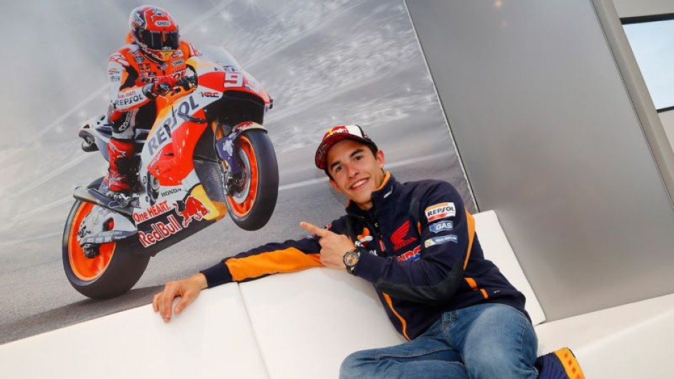 Marquez rinnova con Honda: accordo fino al 2018