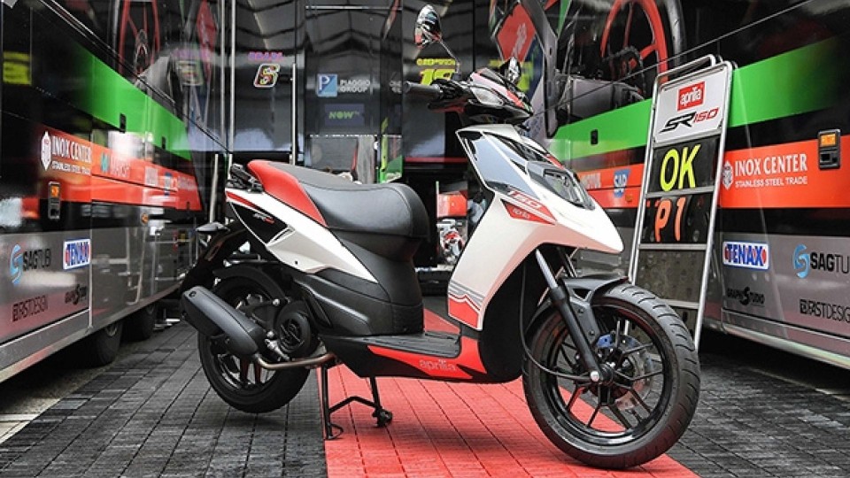 Moto - News: Aprilia SR150, ad agosto il debutto sul mercato indiano