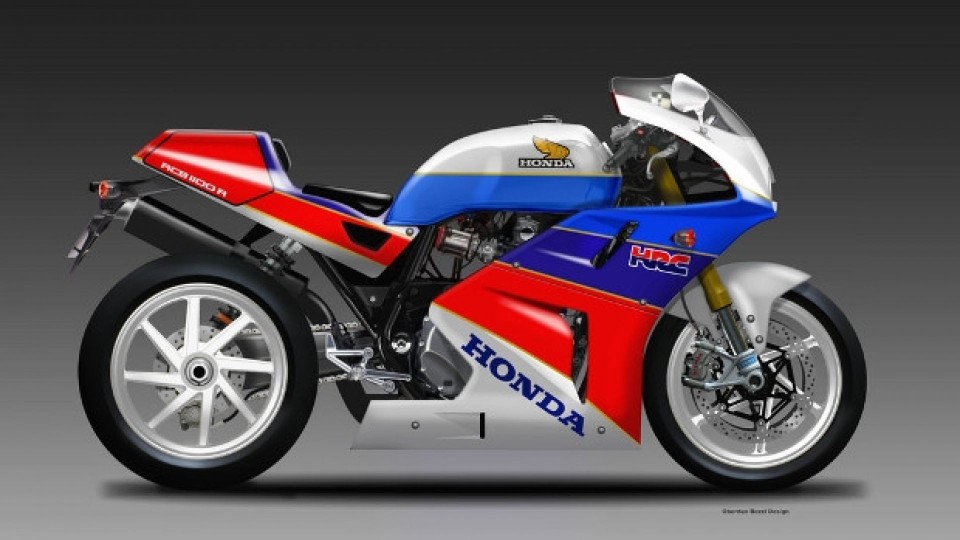 Moto - News: Honda RCB1100R by Oberdan Bezzi