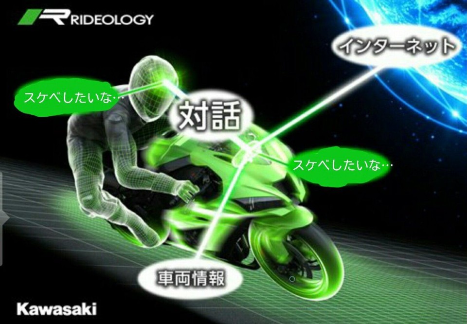 Moto - News: Kawasaki: allo studio la moto che si 