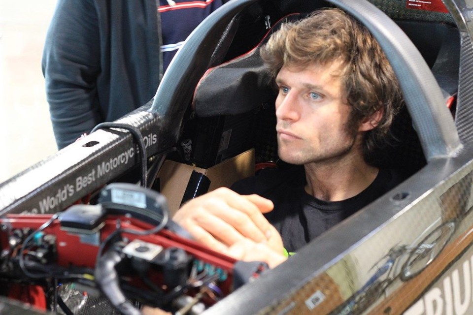Guy Martin and Triumph ready for the speed record