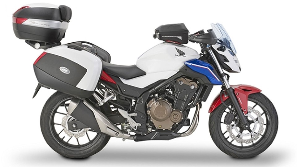 Moto - News: GIVI, il pacchetto “Touring” per Honda CB500F