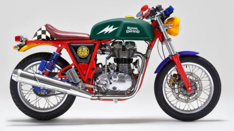 Moto - News: Royal Enfield Continental GT Happy Socks