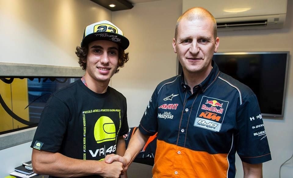 OFFICIAL: Niccolò Antonelli with KTM from 2017