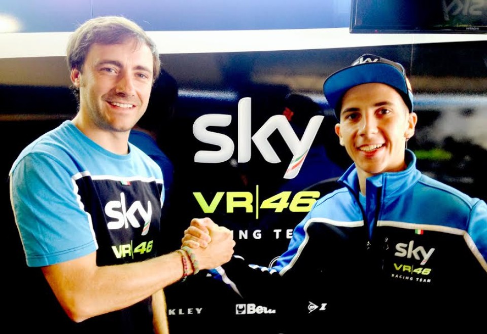 Andrea Migno con lo Sky Racing TeamVR46 anche nel 2017