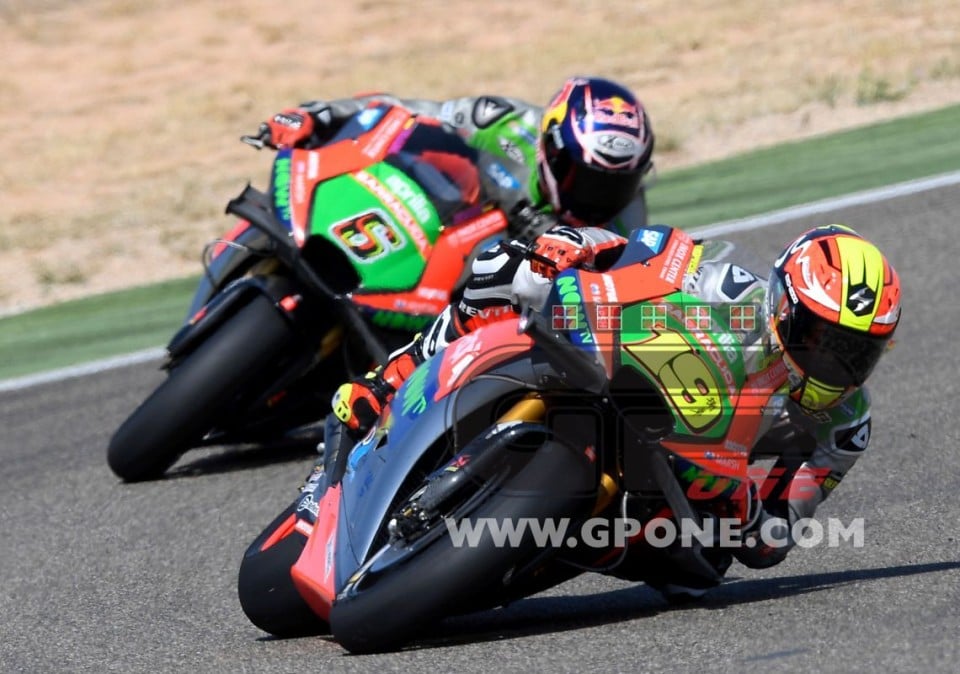 Aprilia in front of the Ducatis: "We're enjoying a positive phase"