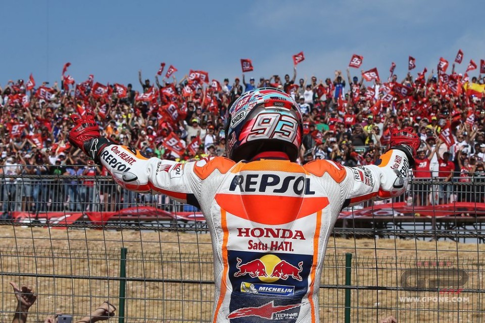 Marquez: it was important to stop Valentino