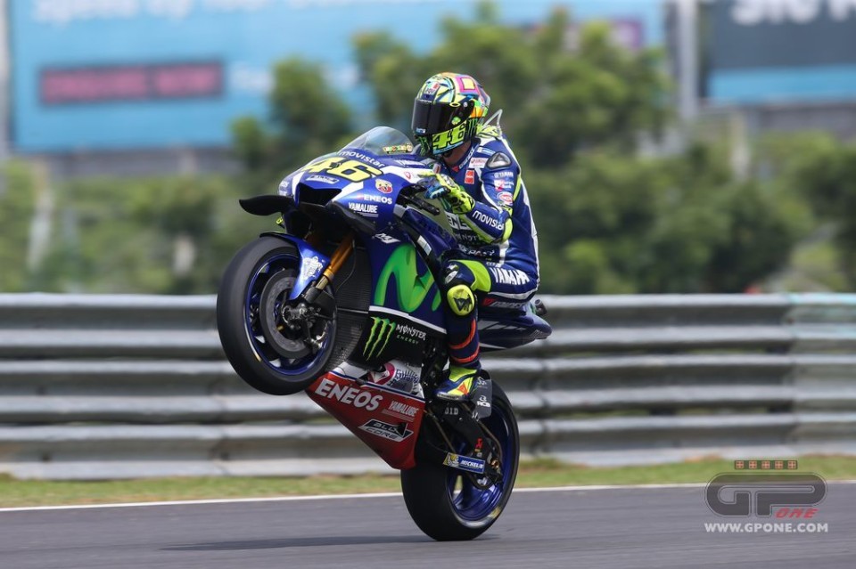 Rossi: the tests in Malaysia? we'll have to take the risk