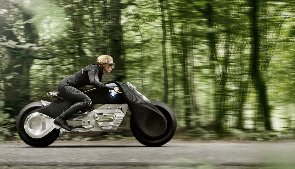 Moto - News: BMW Motorrad Vision Next 100 - The Great Escape
