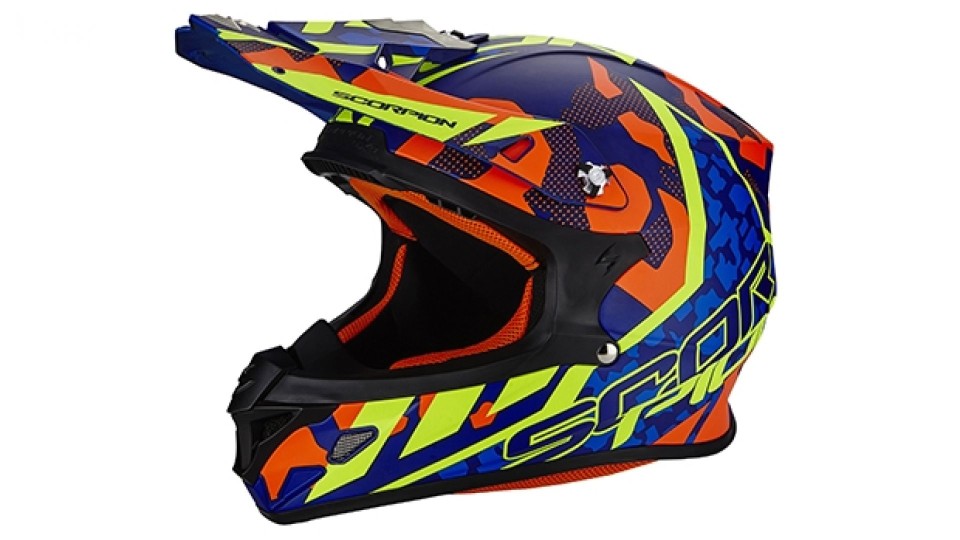 Moto - News: Scorpion VX-21 Air, il nuovo casco enduro