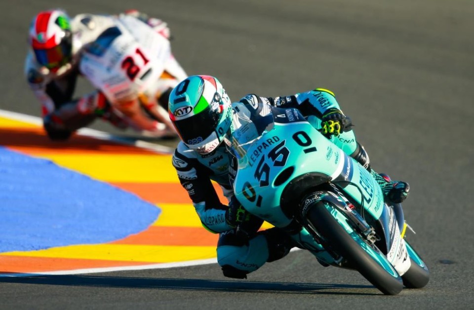 Valencia, Moto3: Locatelli va all'attacco