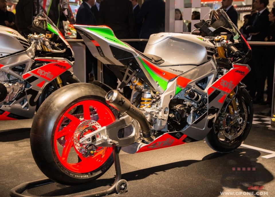 Moto - News: Aprilia RSV4-RR GP: Valvole pneumatiche e 250 CV