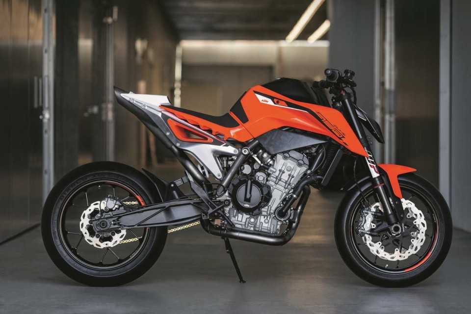 Moto - News: KTM 790 Duke Prototype – il concept... in arancione