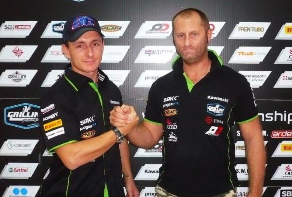 Badovini torna in SBK con Kawasaki Grillini