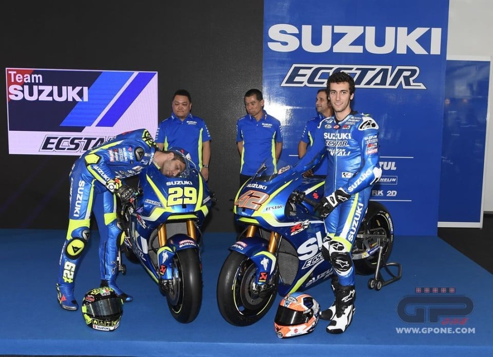 Iannonne, Rins e GSX-RR: the Suzuki&#039;s three forwards