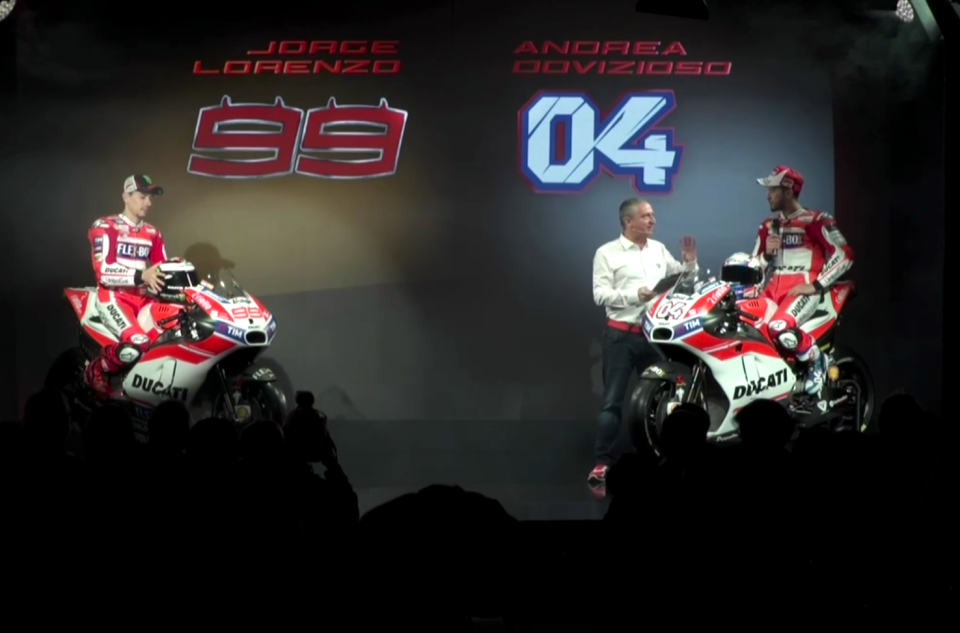 Ducati unveils the GP17, Dall'Igna: "Now we 'just' need to win the championship"
